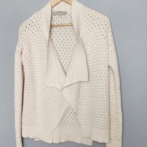Loft open front cardigan, medium